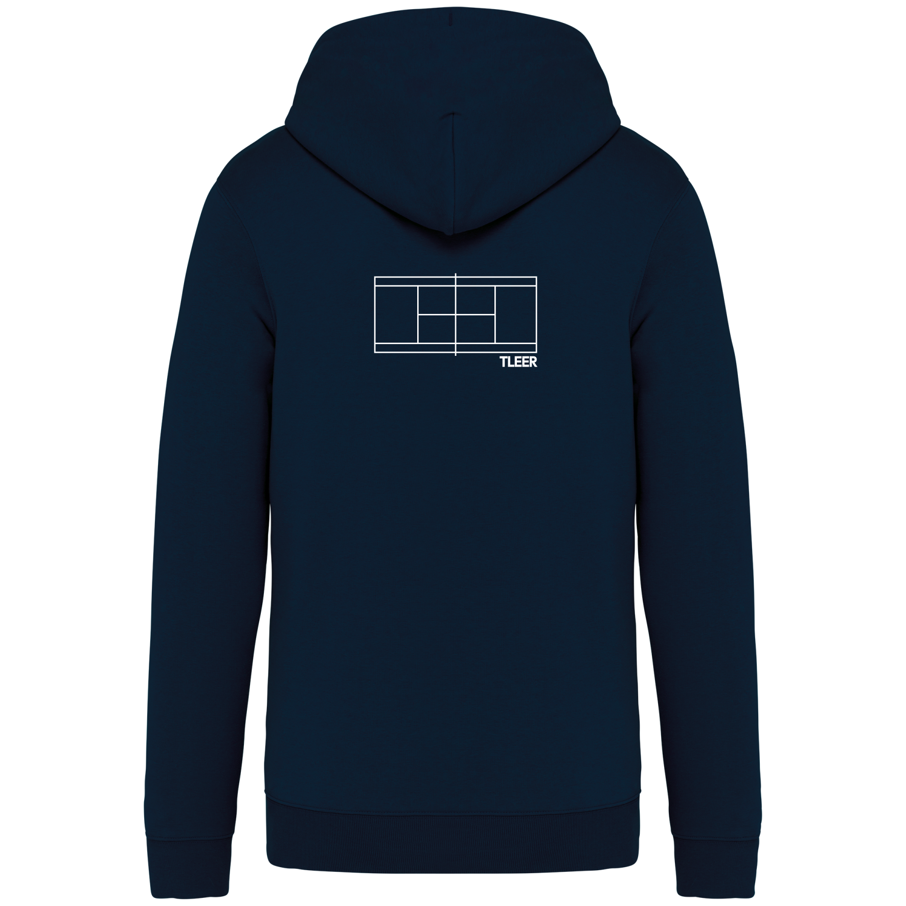 't Leer Hoodie Unisex met rits S4