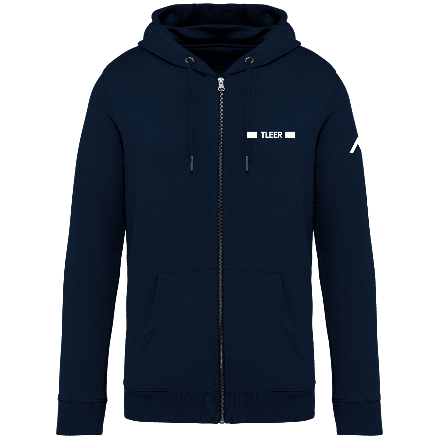 't Leer Hoodie Unisex met rits S4