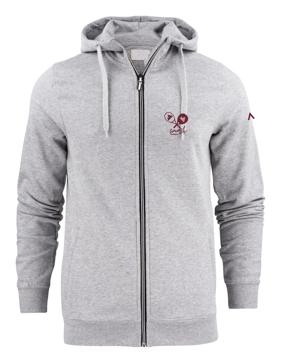 Smash Oedelem Hoodie Heren met rits P1