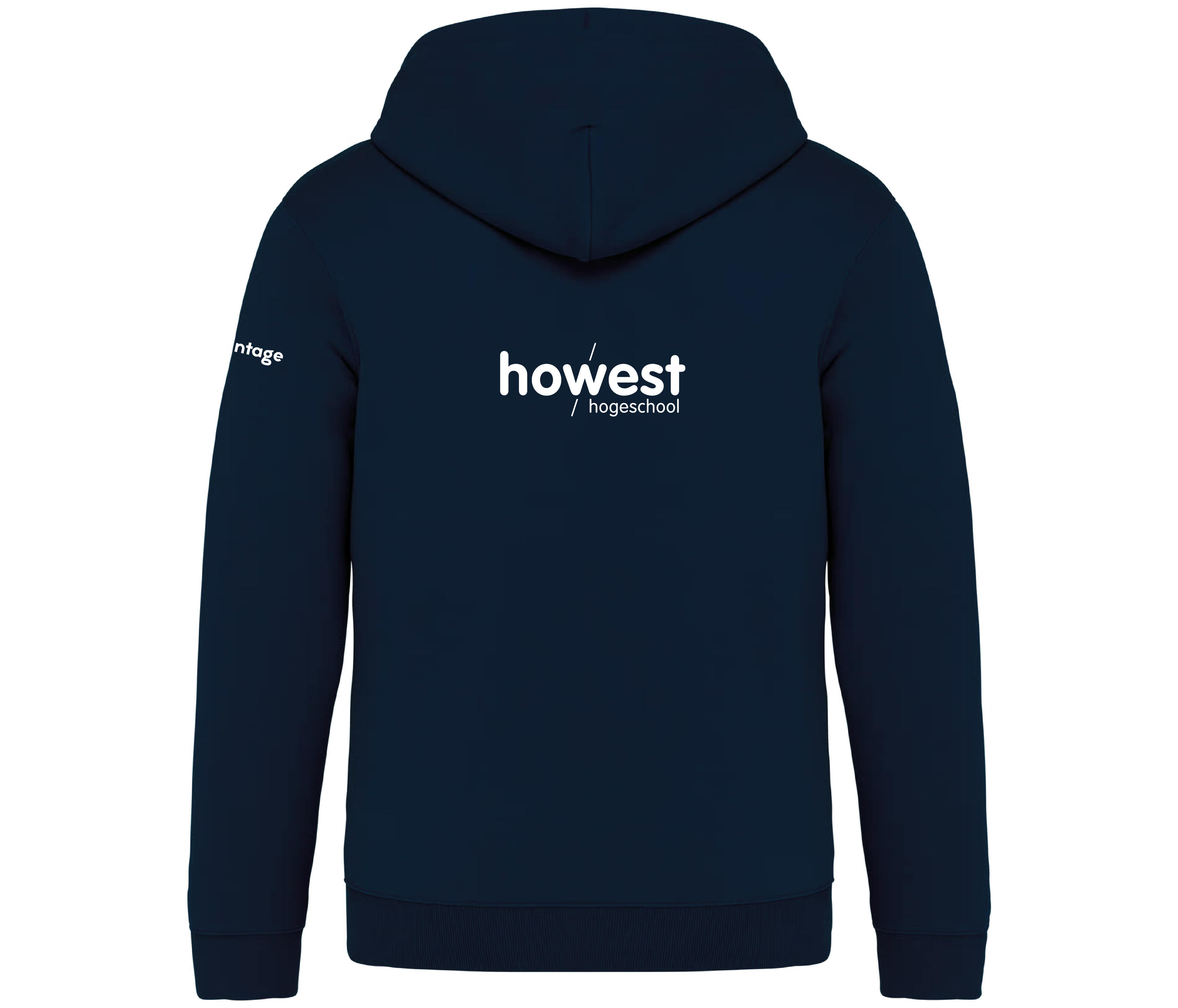 Howest Trui met kap en rits
