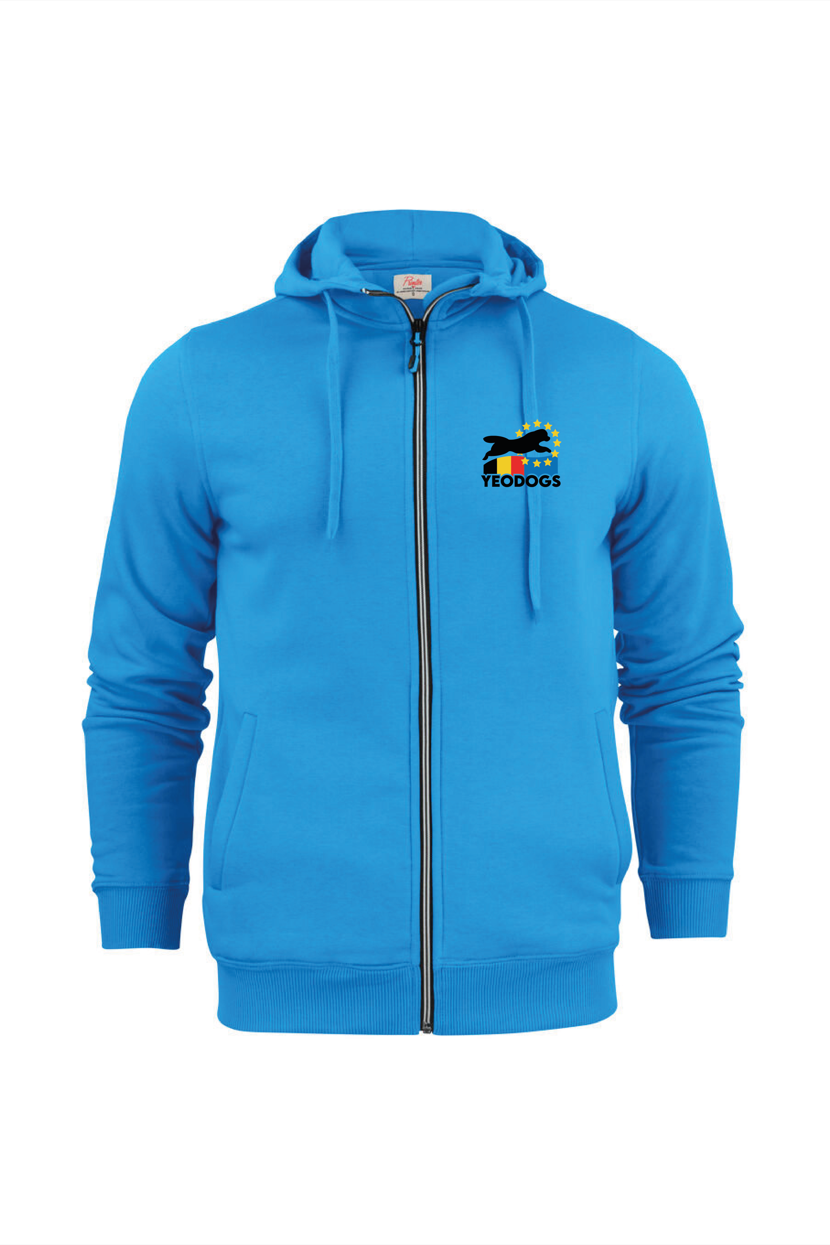 Hoodie met rits Heren