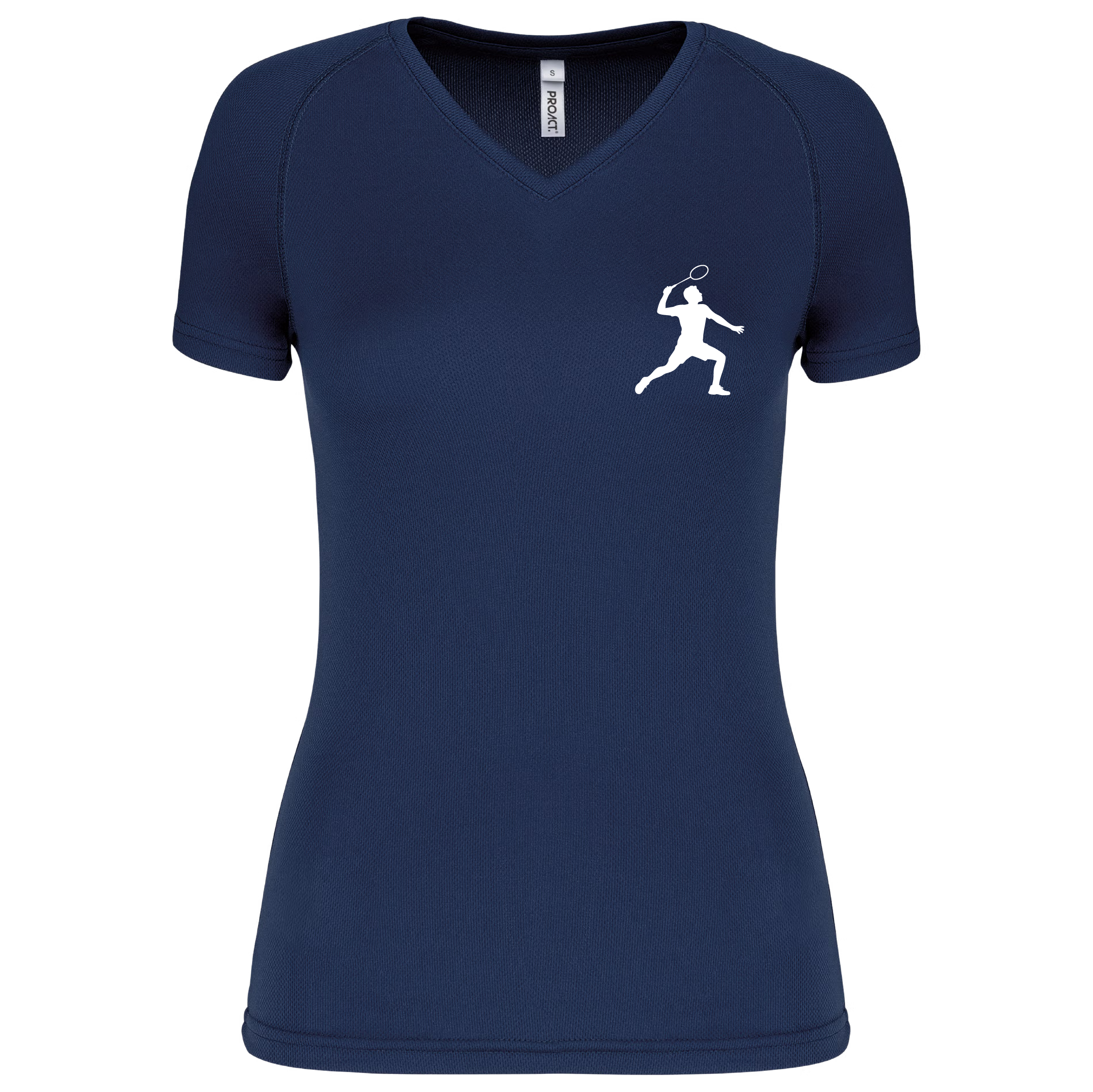 Sportshirt Dames V-hals
