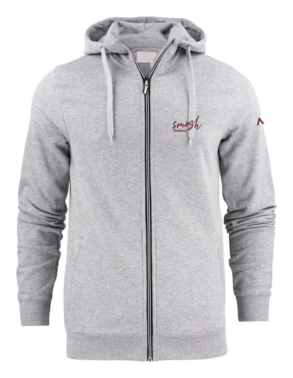 Smash Oedelem Hoodie Heren met rits P1